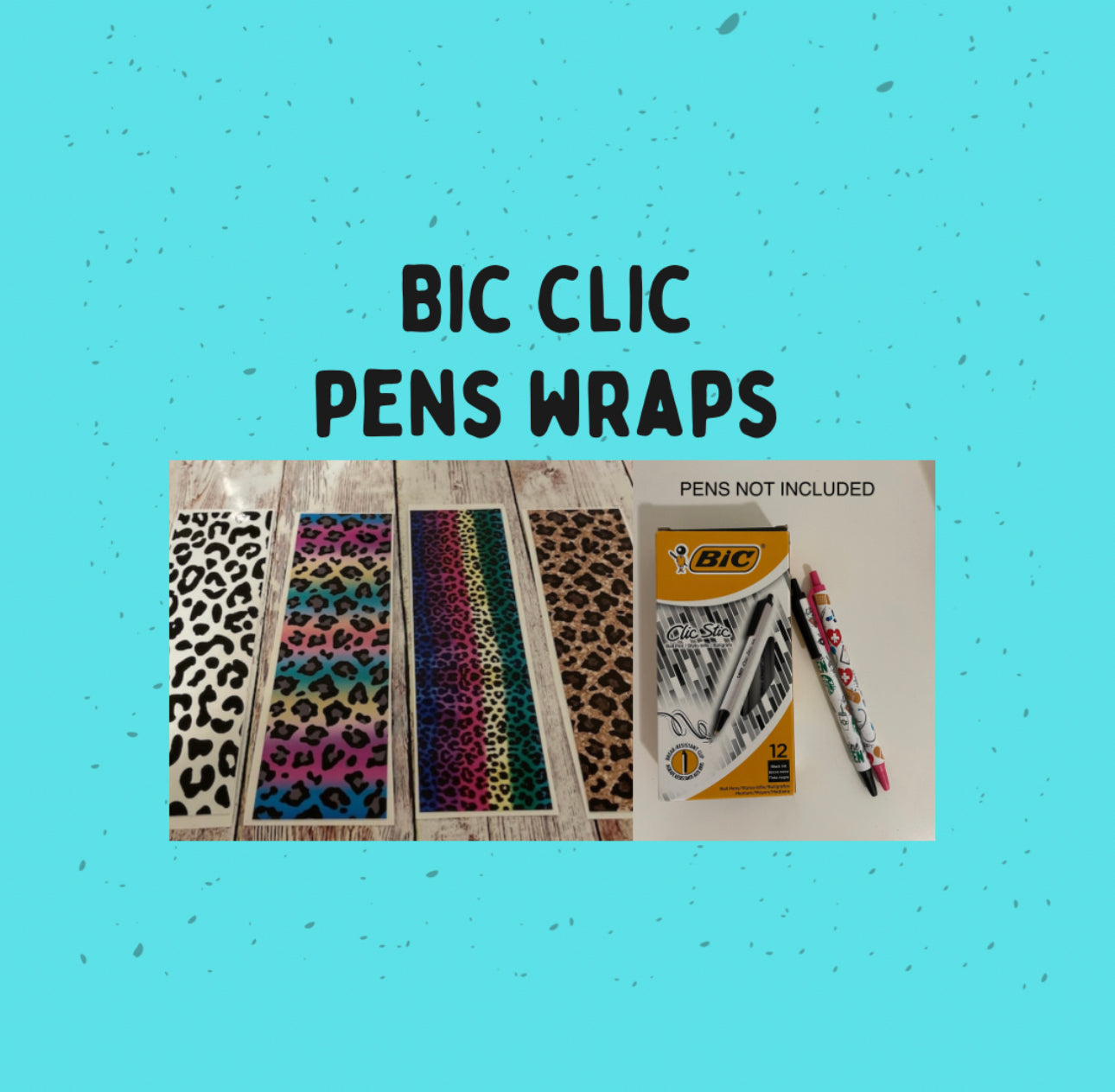 Pen Wrap For BIC Clic, EASTER, MOTHER’S DAY, ST PATRICK’S DAY For BIC CLIC RETRACTABLE PENS