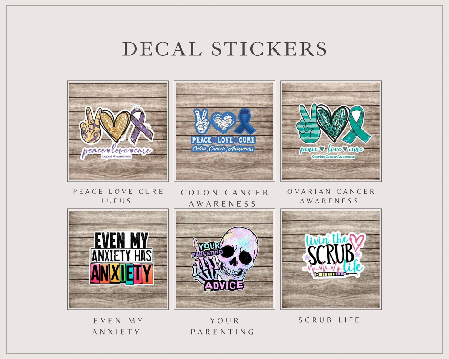 Sticker Decals